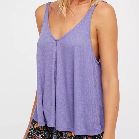 Free People Tops - FREE People Dani Tank / Dusty Iris